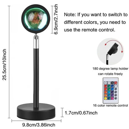 Sunset Lamp LED